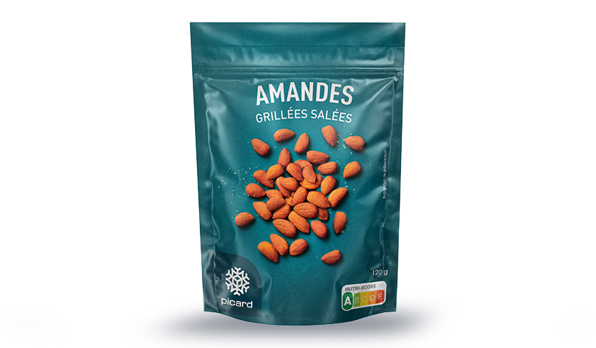 Amandes grillées salées — vue 3