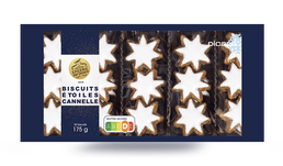 Biscuits &eacute;toile cannelle