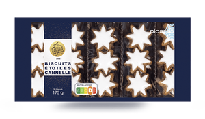 Biscuits étoile cannelle