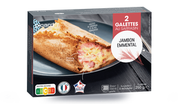 2 GALETTES JAMB EMMENTAL