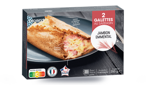 2 GALETTES JAMB EMMENTAL