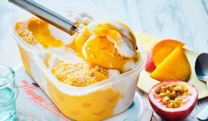 SORBET MANGUE-NOIX COCO