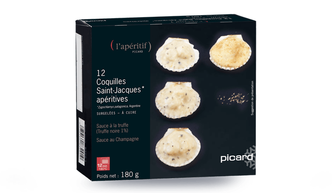12 COQUILLES ST-JAC APERO