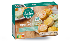 12 MINI WRAPS 180G