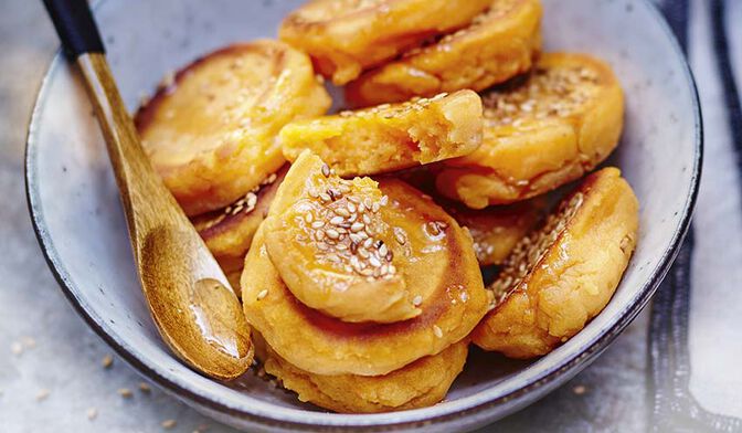 Gâteaux de patate douce