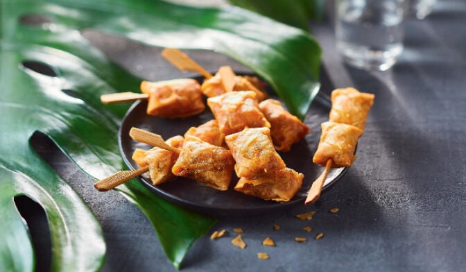 6 brochettes thaï