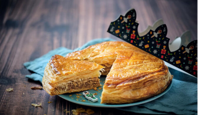 Galette des rois frangipane bio
