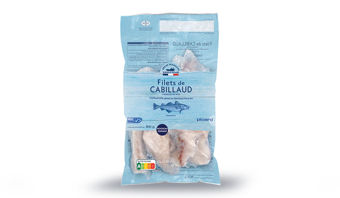 FILET CABILLAUD MSC 800G