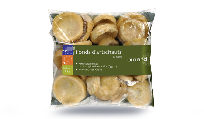 Fonds D Artichauts Egypte Surgeles Picard