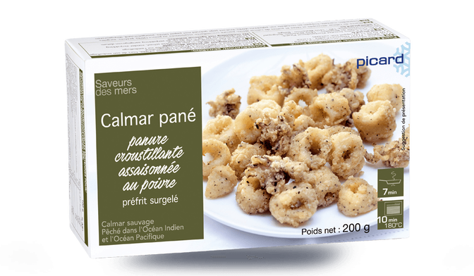 Calmar pané
