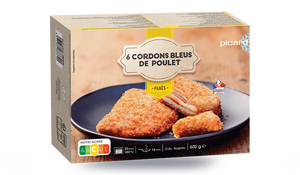 6 CORDONS BLEUS POULET