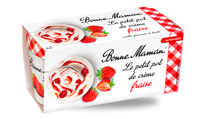 POT CREME FRAISE X2 138G
