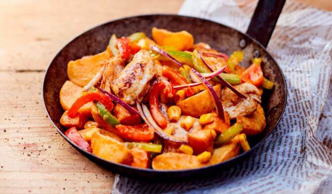Poêlé cajun de Louisiane