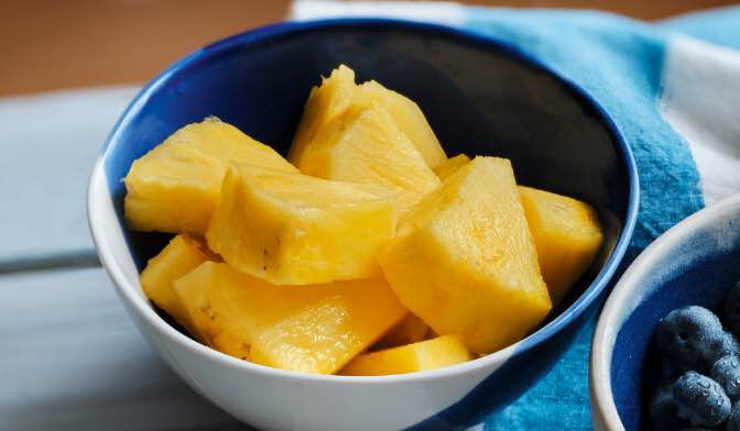 1 BOL D'ANANAS 120G