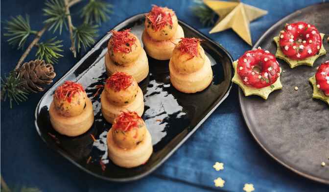 8 mini-brioches au homard