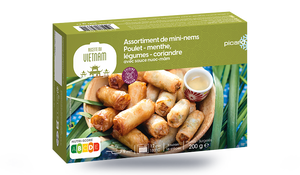 16 MINI NEMS POULET LEGUM