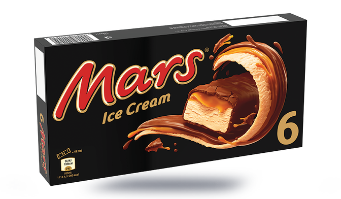 Sachet de 12 Mini barre Mars au chocolat 