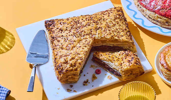 Galette des rois chocolat et noisette