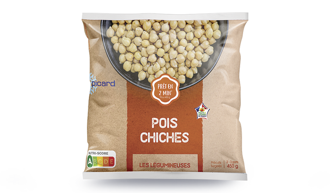 Pois chiches, cuits