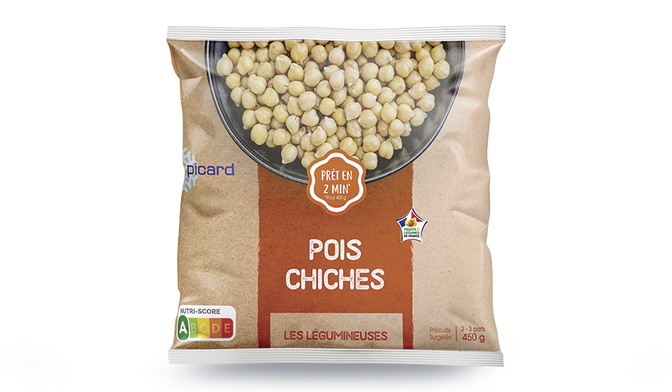 450G POIS CHICHES CUITS
