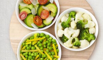 3 mélanges de légumes vapeur bio surgelés Picard