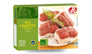 4 paupiettes de veau