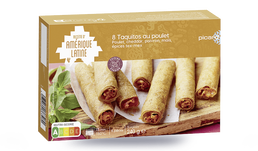 8 TAQUITOS AU POULET 240G