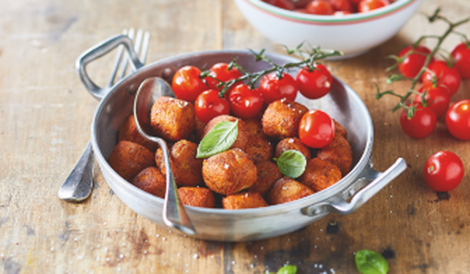 Boulettes de poulet à l'italienne