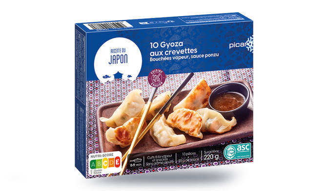 10 GYOZA CREVETTE 220G CE