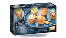 6 VERRINES APERO 180G