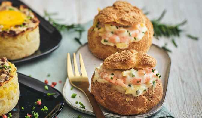 Des choux bio aux gambas sauce aux agrumes et poivre 