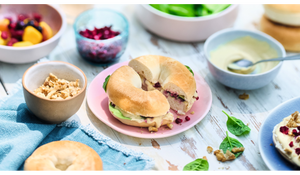 Bagel au houmous par @claire.happydiet