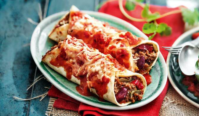 ENCHILADAS AU BOEUF 350G