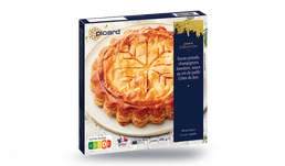 Tourte pintade, champignons forestiers, sauce au vin de paille Côtes du