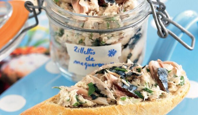 Rillettes de maquereaux