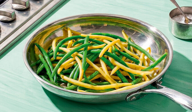 Duo de haricots verts et haricots beurres bio — vue 3
