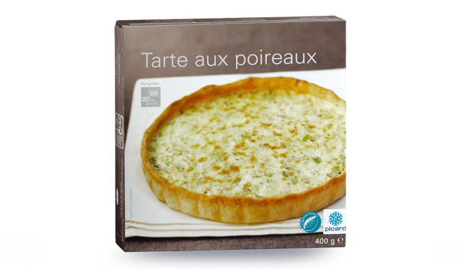 Tarte aux poireaux
