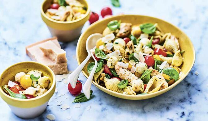 Salade à la parmesane