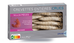 CREVETTES CRUE 40/60-400G