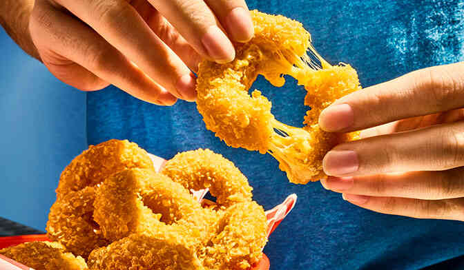 10 MINI-DONUTS CHEDDAR