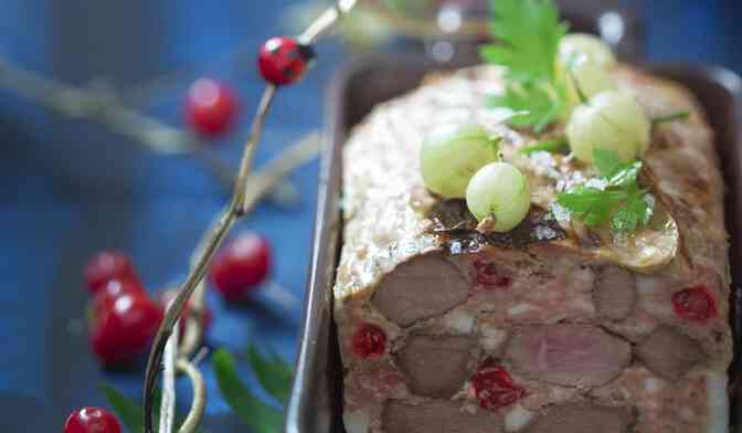 Terrine de cerf aux groseilles