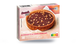 1 PART TARTE CHOC/CARAMEL