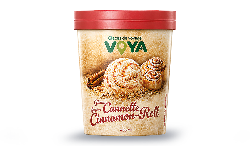 Glace façon cinamon roll, Voya — vue 3