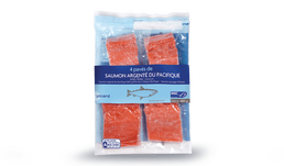 4 PAVE SAUMON ARGENTE MSC