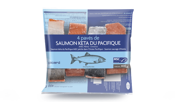 4 PAVES SAUMON KETA MSC