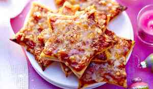 Feuilleté étoile à la tomate et au fromage de brebis