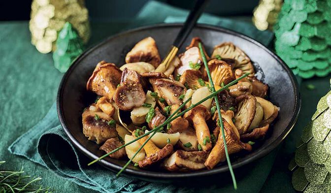 Délice forestier aux figues et éclats de châtaignes