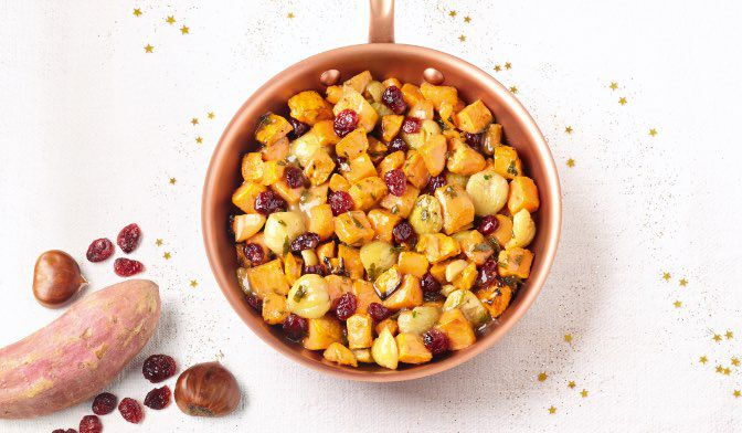 POELE PATATE DOUCE/MARRON