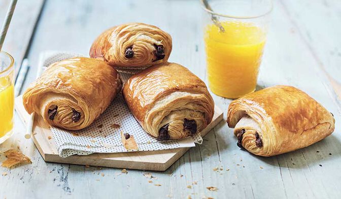 Pain chocolat au beurre