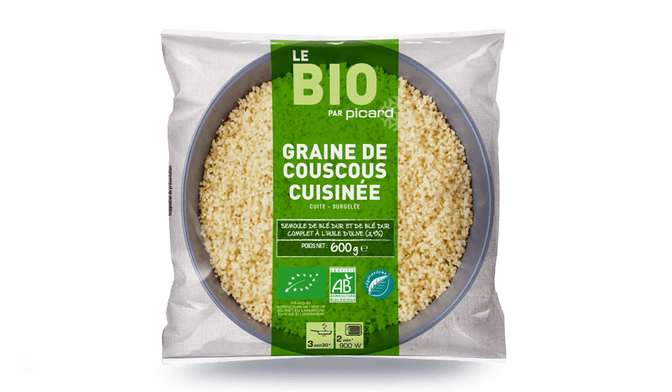 Graine de couscous cuisinée à l'huile d'olive (3,9 %) bio